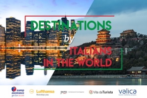 Destinations by italians in the world